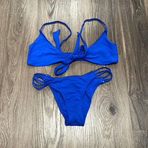 Neon Blue Kiki Rio Bikini